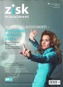 Zisk Manažment Cover, December 2013